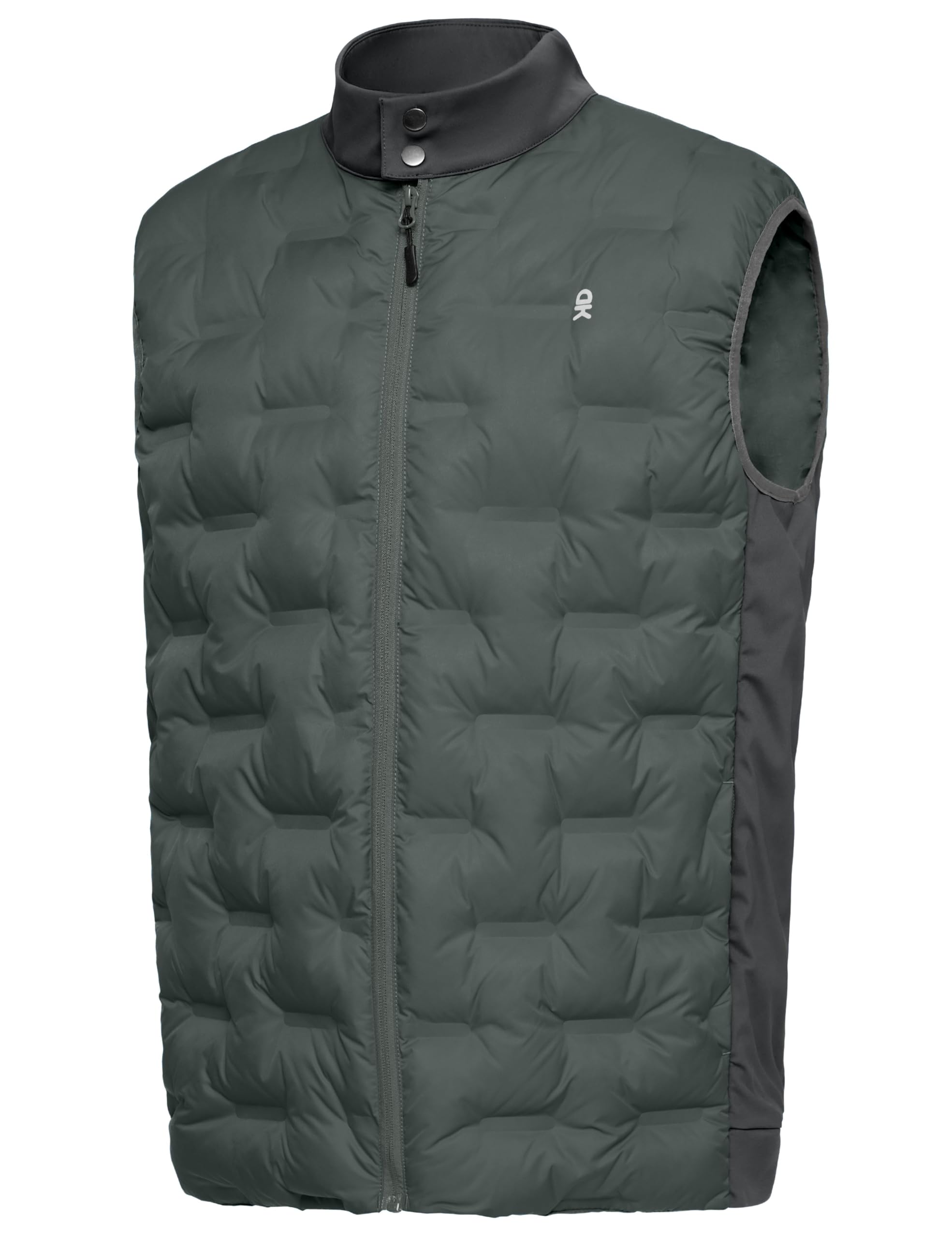 Little Donkey AndyMen's Lightweight Puffer Vest, Outdoor Windproof  Sleeveless Jacket for Hiking Travel Golf