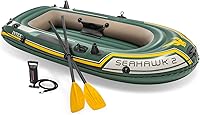 Vista 9 de INTEX 68347EP Seahawk 2 Conjunto de Barco Hinchable Capacidad