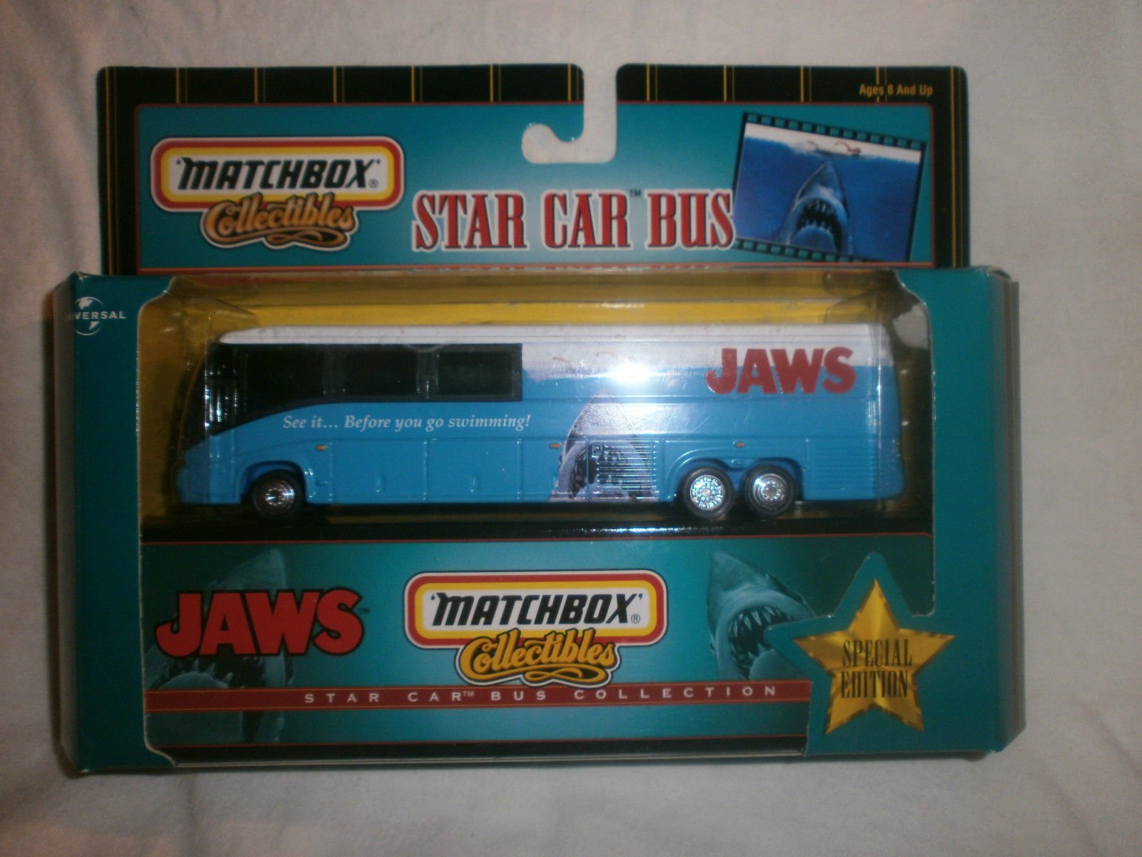 Matchbox Collectibles Star Car Bus JAWS Special Edition