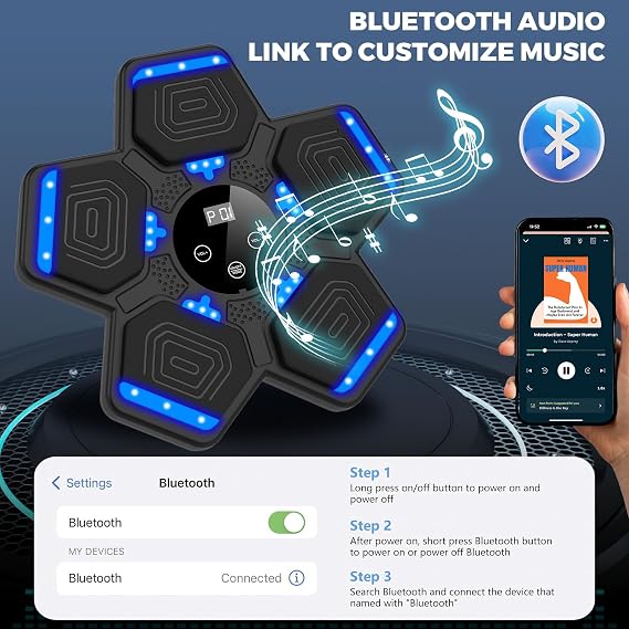 LOLBOX Music Boxing Machine Sets for Family, Both Adults and Kids