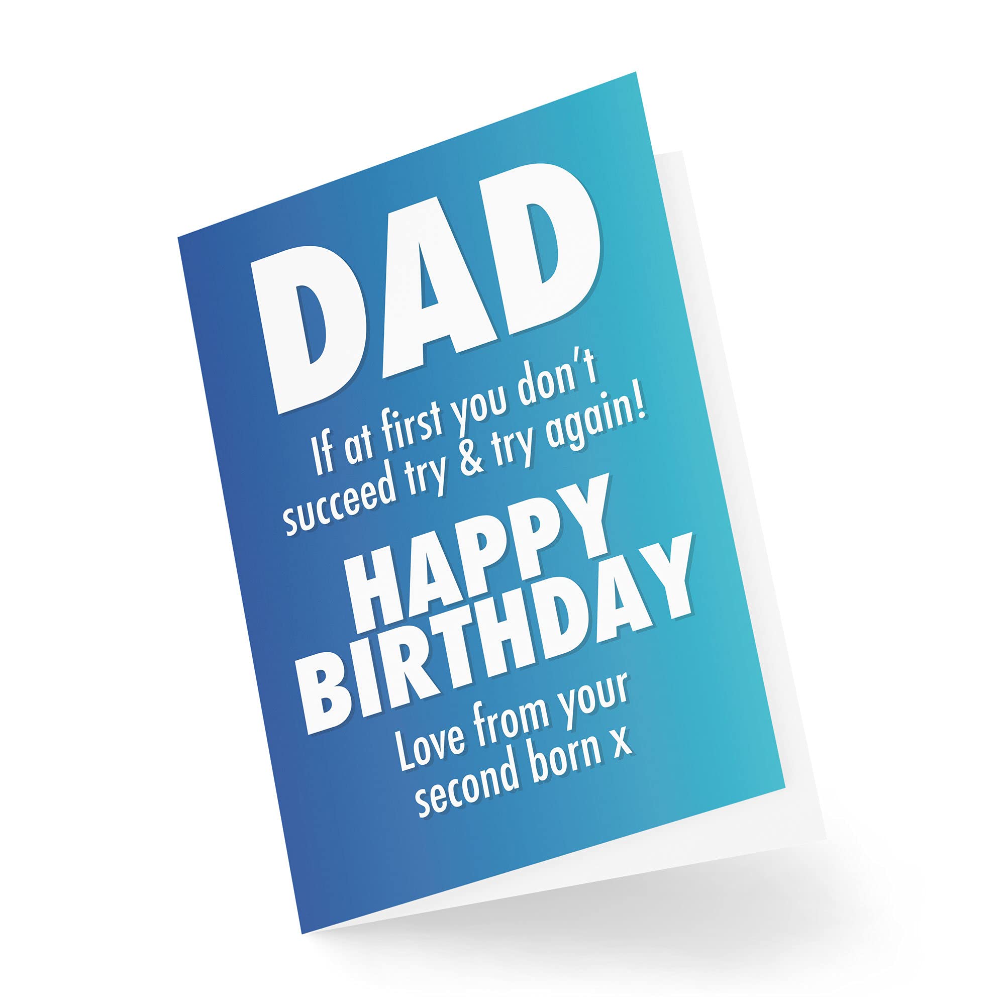 CBH221 Cartes D'anniversaire Humoristiques Pour Papa, Carte