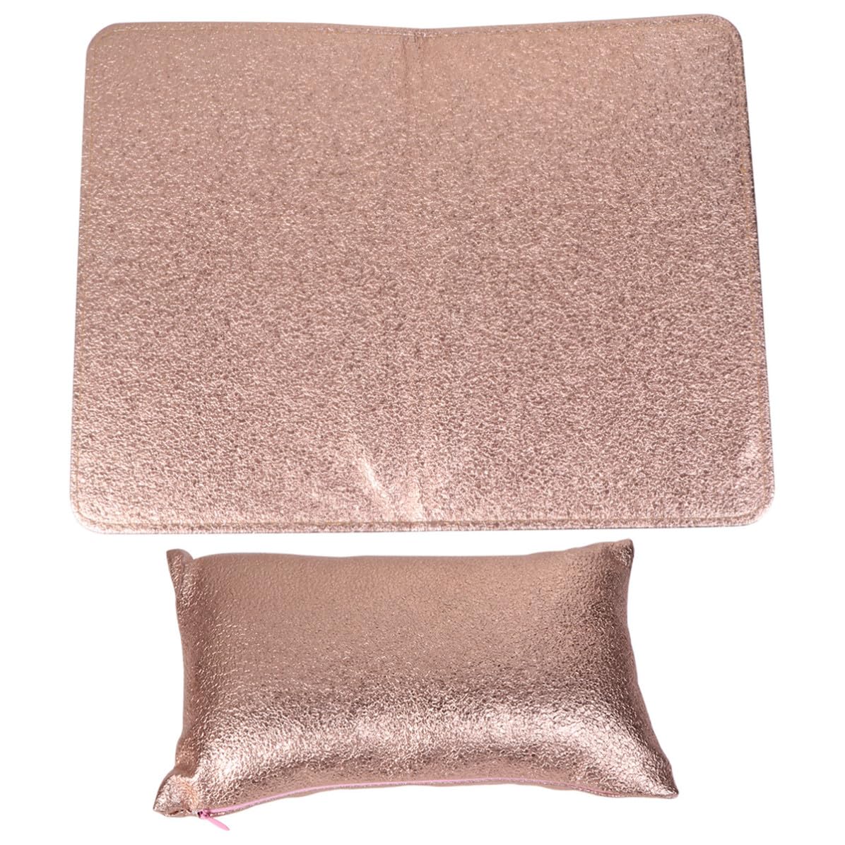 Nail Salon Armrest Hand Rest Pillow 2pcs PU Leather Foldable