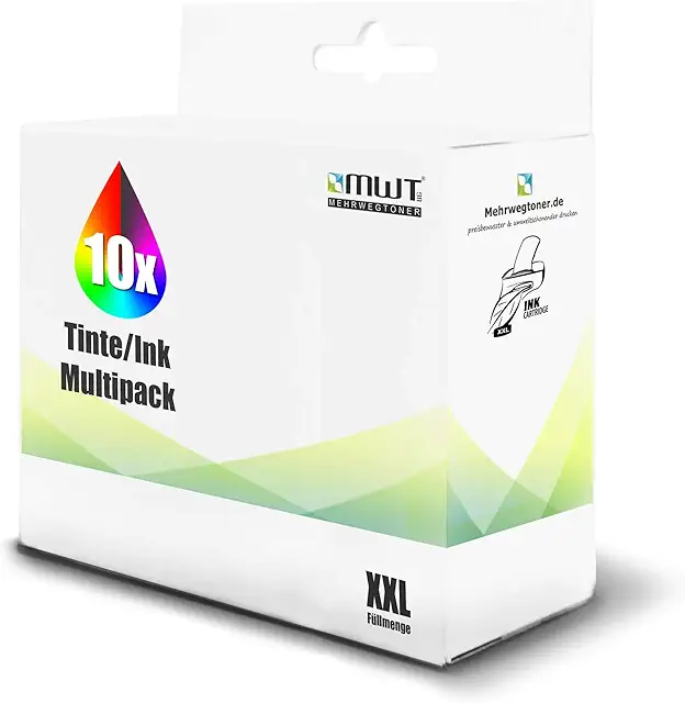 10x MWT Ink Cartridges for Canon Pixma MG7150 and More