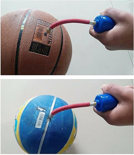 Miniatura 4 de Sports Ball Portable Hand Airs Portable for Inflating Exercise Balls Inflator Hand Pumps for Volleyball Football Basketball Compact Carry Storage