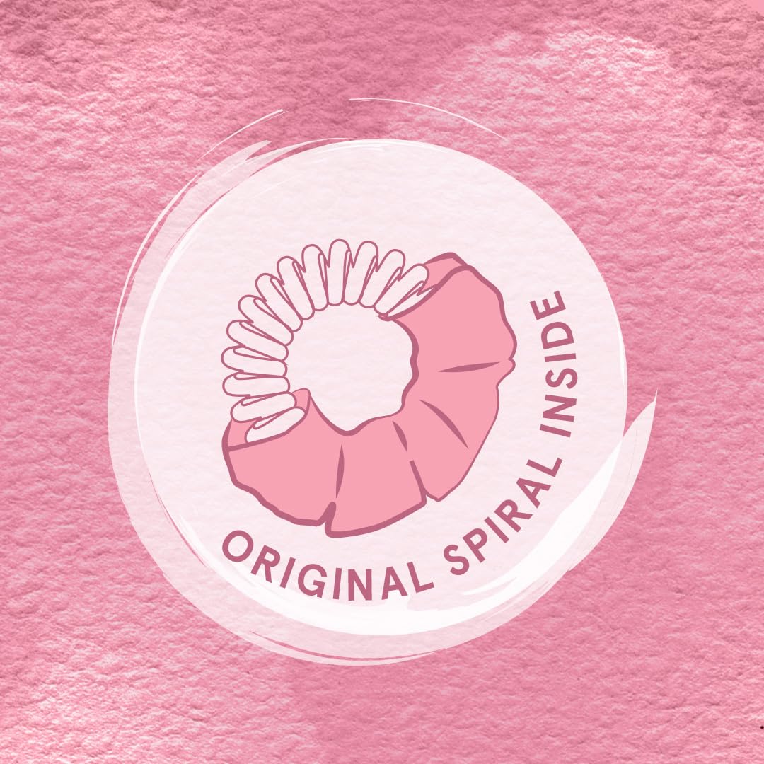 Invisibobble Sprunchie Extra Care X1 Scrunchie tkanina z gumką do włosów w środku - gumka do włosów dla kobiet i mężczyzn wygodne
