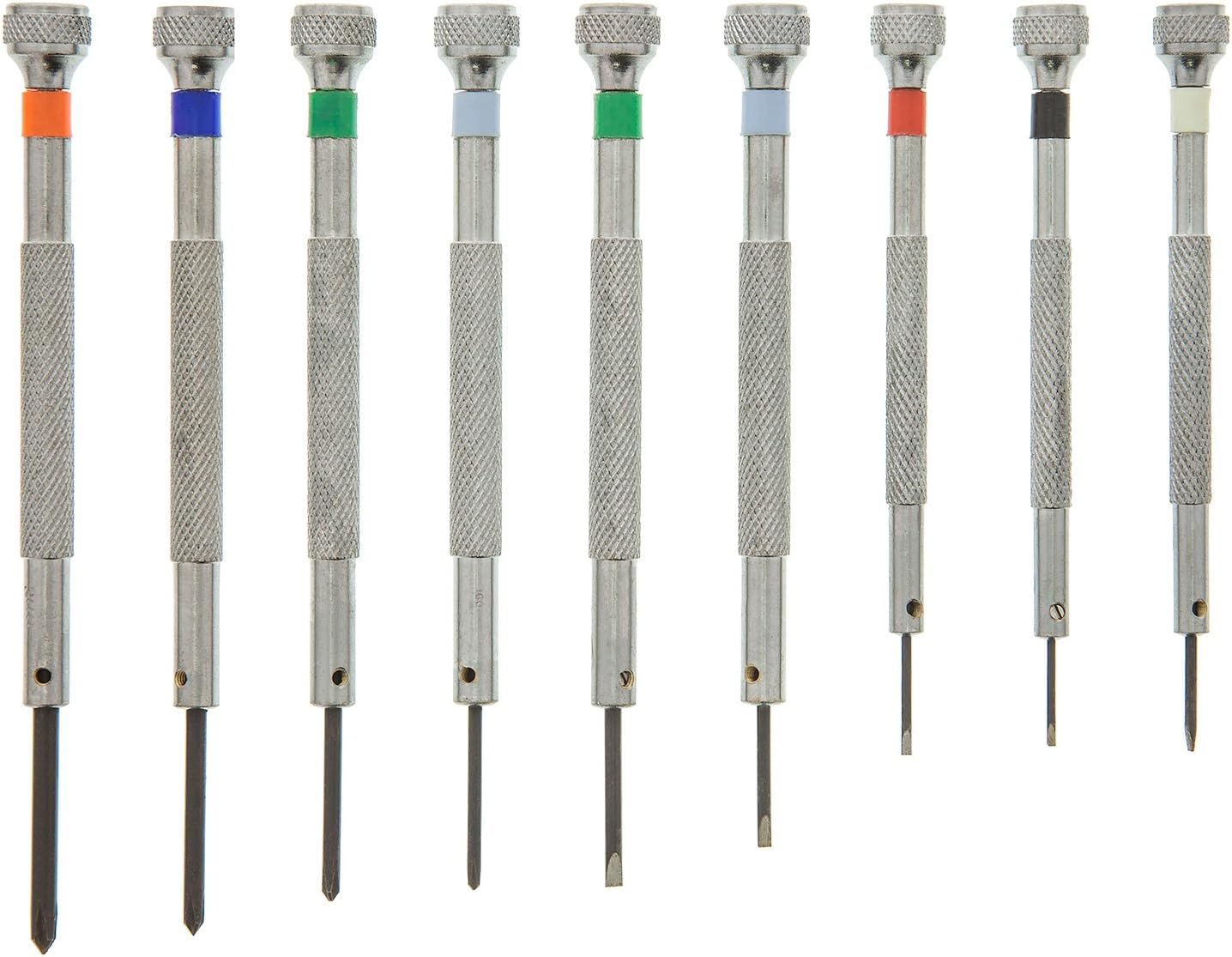 Set Screw Jewelers' Screwdriver Set, 9 Piece Set | SCR-929.00