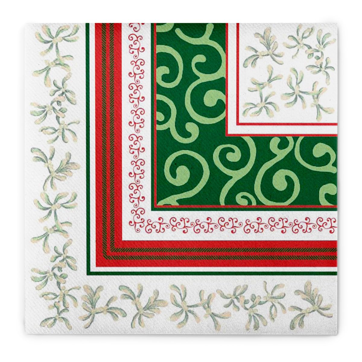 Aroba Airlaid servetten, lijkt op stof, 19 kleuren, 40 x 40 cm, 1/4 vouw, hoogwaardige bruiloftservetten, stoflook, voor verjaardag, hotel, catering, feesten, Kerstmis, bruiloft, palmgroen