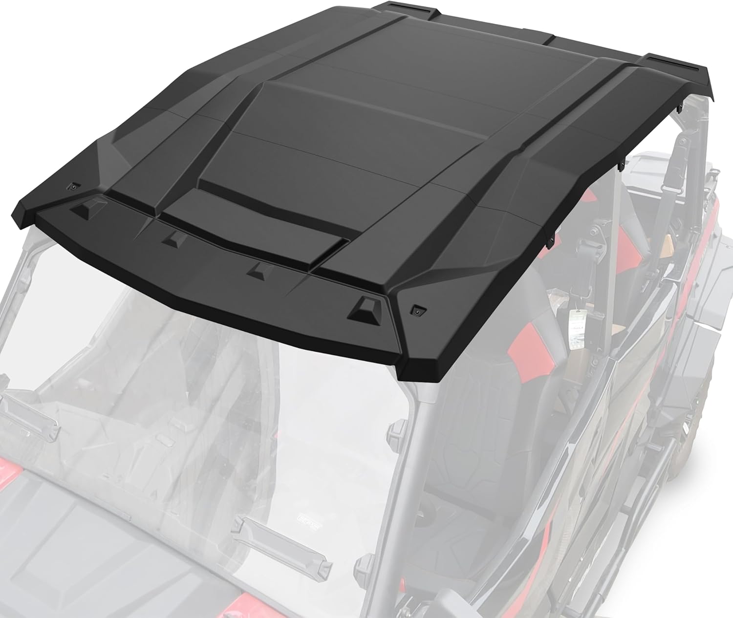 Sport Roof for Polaris General 17-25, Heavy Duty Plastic Combination Dustproof Poly Roof Top for Polaris General 4 1000/ XP 4 1000 2017-2024 2025 Accessories(4PCS, 2883781)