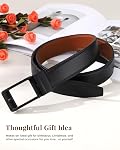 Ratchet Dress Belt for Men - Adjustable Comfort Click Belts for Jeans with Slide Buckle