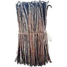 20 Organic Madagascar Vanilla Beans Grade A/B. Certified USDA Organic for Extract and Everything Vanilla| 5"-7" Bulk Fresh Whole NON-GMO Bourbon Pods by FITNCLEAN VANILLA.