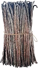 20 Organic Madagascar Vanilla Beans Grade A/B. Certified USDA Organic for Extract and Everything Vanilla| 5"-7" Bulk Fresh Whole NON-GMO Bourbon Pods by FITNCLEAN VANILLA.