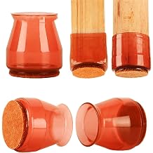 Chair Leg Floor Protectors - KK5 Silicone Home Table Seat Bar Stools Leg Protectors Cab | Furniture feet Covers Pads Sliders | Reduce Noise Mute Furniture Moving Protect Floors from Scratches