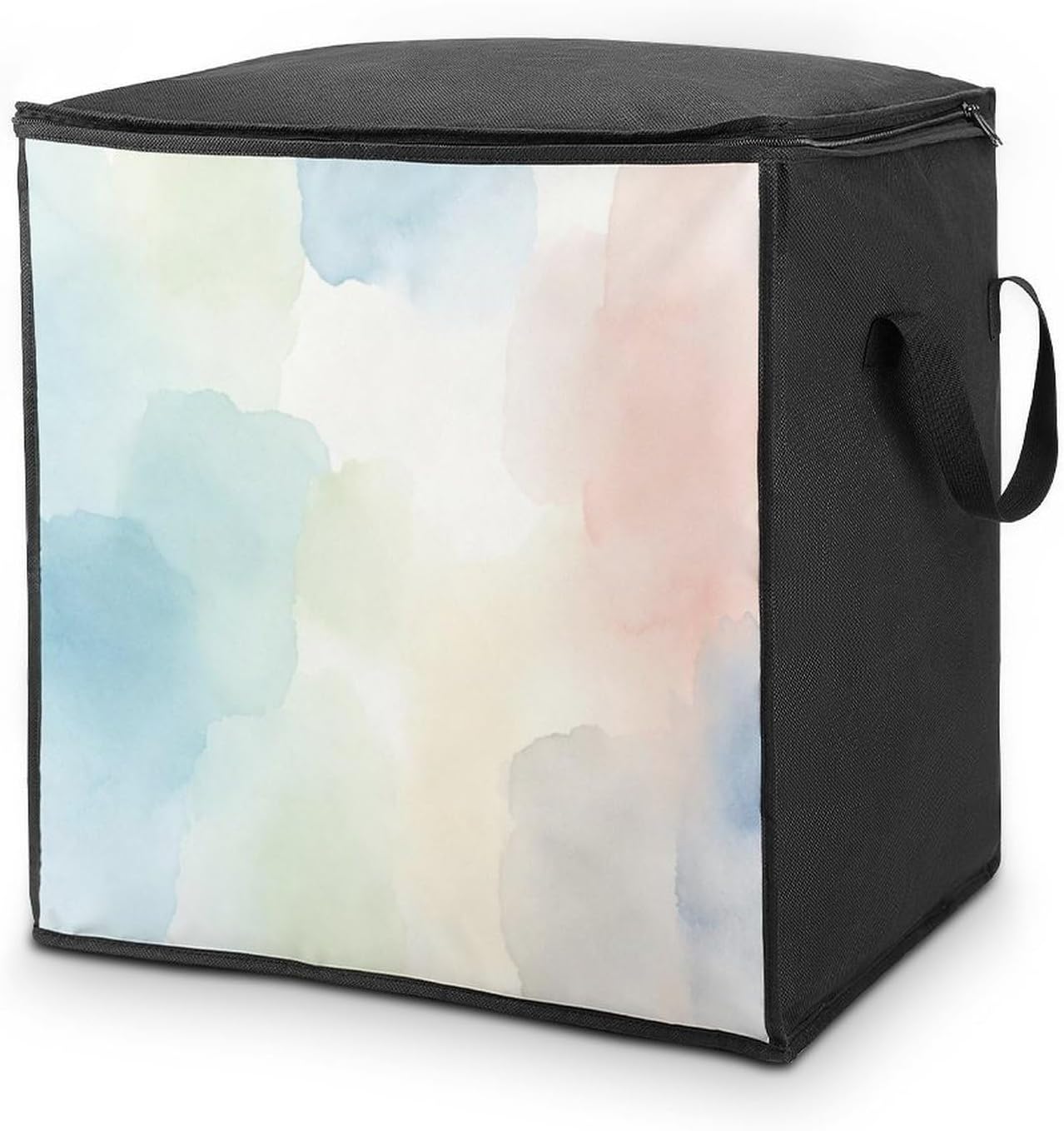 Colorful Comforter Storage Bag Moving Bag | Clothes Storage Bins-70L,Moving Bag With Dual Handles For Easy Carrying, Zipper Design Durability for Home,Bedroom,Closet