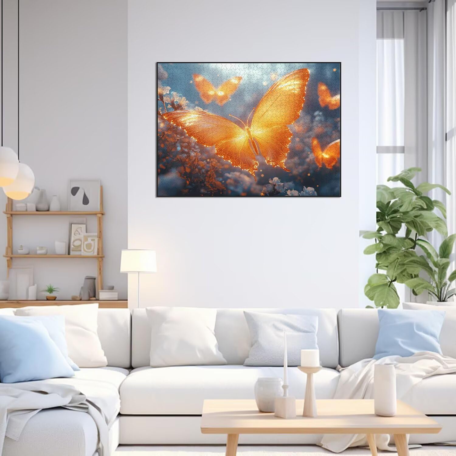 Puzzle 4000 Pezzi farfalla Puzzle Classici per Gioco Familiare, n-277 | Impossibile Puzzles, Intrattenimento Creativo, Rilassamento Intelligence, Regalo per Amore e Amico, Decorazioni Casa, piante