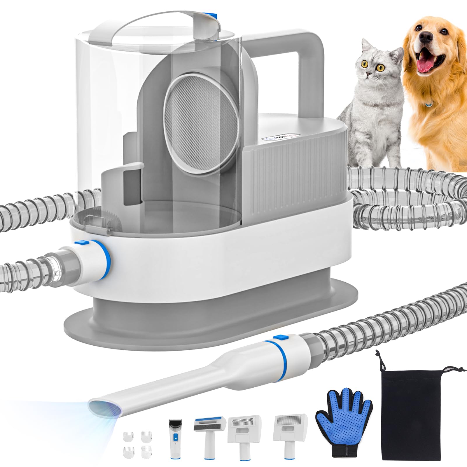 Pet Grooming Vacuum & Hair Removal Kit | Inspire Uplift