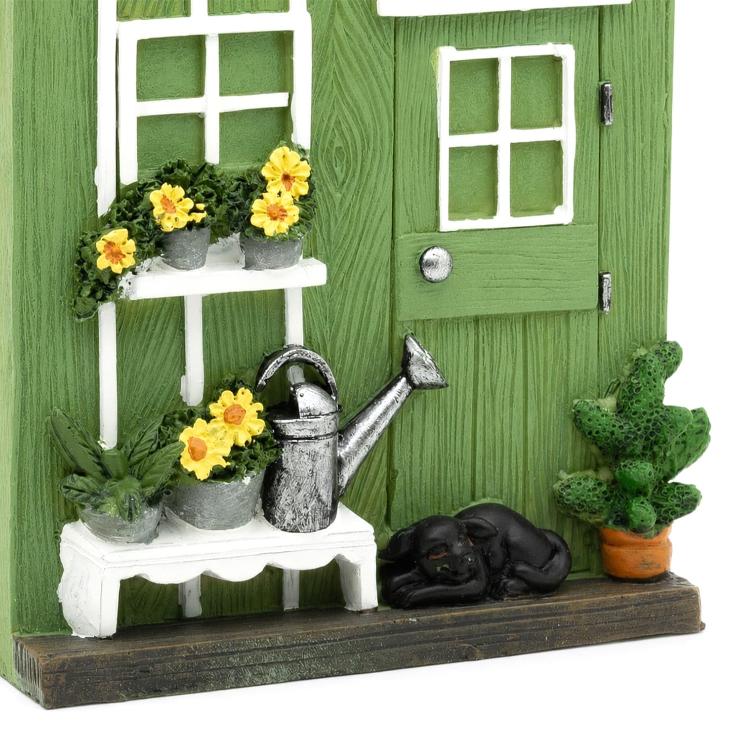 CKB LTD Vogel-Nistkasten aus Holz, hängend, grün, Gartenhaus
