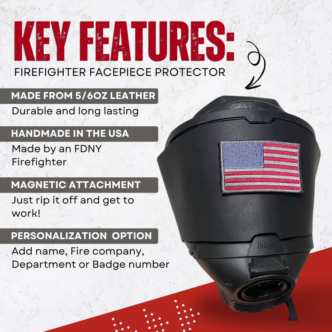 Firefighter facepiece Protector for Drager SCBA Firefighting Masks