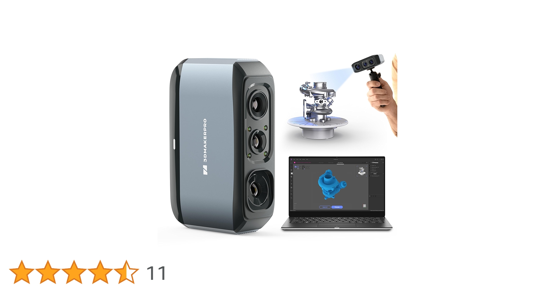Amazon.co.jp: 3DMakerpro Moose 3Dスキャナー 3Dプリント用