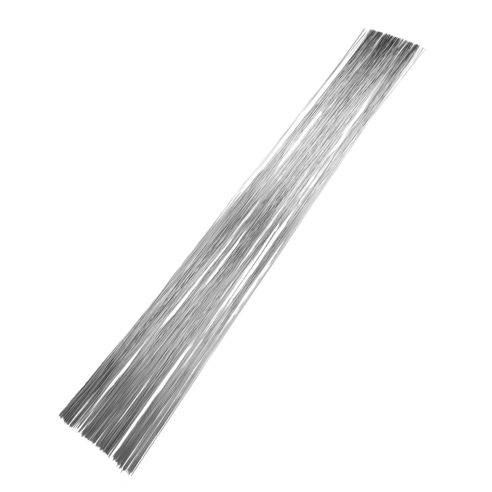 GOWENIC Electrodo de Soldadura por de Argón de 1 Mm, Paquete de 100 |Varilla de Soldadura de Acero Inoxidable para el Sitio de Construcción del Taller Agrícola