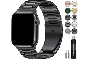 EPULY Metal Band Compatible with Apple Watch Bands 44mm