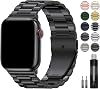 EPULY Metal Band Compatible with Apple Watch Bands for Men 49mm 46mm 45mm 44mm 42mm 41mm 40mm 38mm, Business Stainless Steel Strap for iWatch Bands Series 11 10 9 8 7 6 5 4 3 2 1, SE3 2 1, Ultra3 2 1