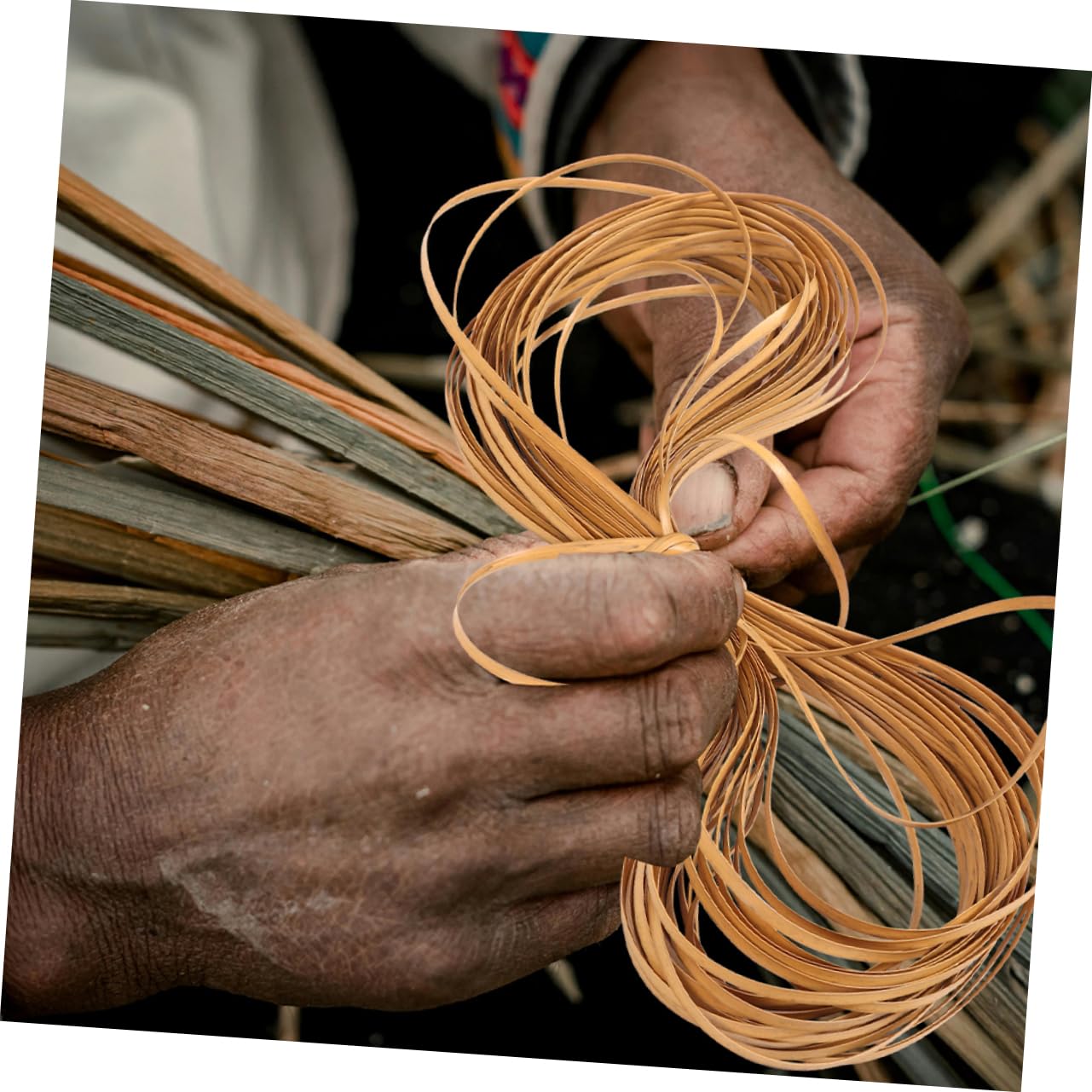 ULTECHNOVO Kunststoff Rattanmaterial für Möbelreparatur, 2 Rollen