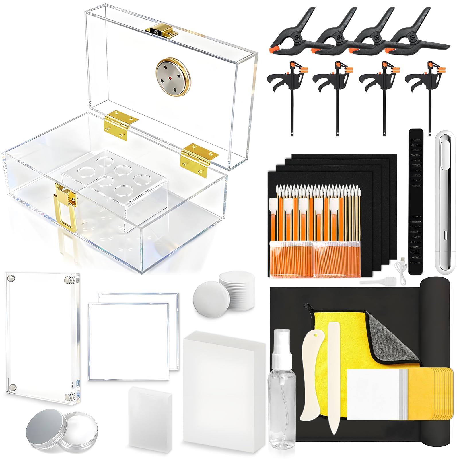 Photo 1 of COARVXA Card Care Cleaning Kit - White