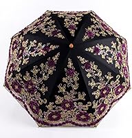 Vista 3 de Honeystore - Parasoles de encaje de flores para fiesta de boda, paraguas nupcial de encaje