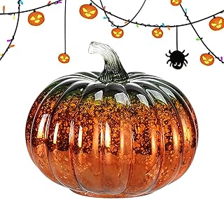 Lanterne Citrouille Lumineuse, Décorations LED Halloween Citrouille, Éclairage d'Ambiance Déco de Table Maison Automne Jardin Terrasse Cuisine Chambre les bons vœux de fête. Parfaites pour offrir à