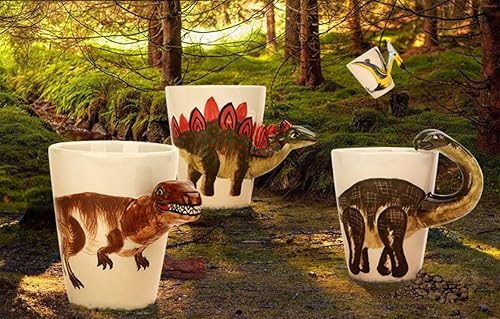 Miniatura 9 de Taza de cerámica de animales pintados a mano (13.66oz) (pulpo)