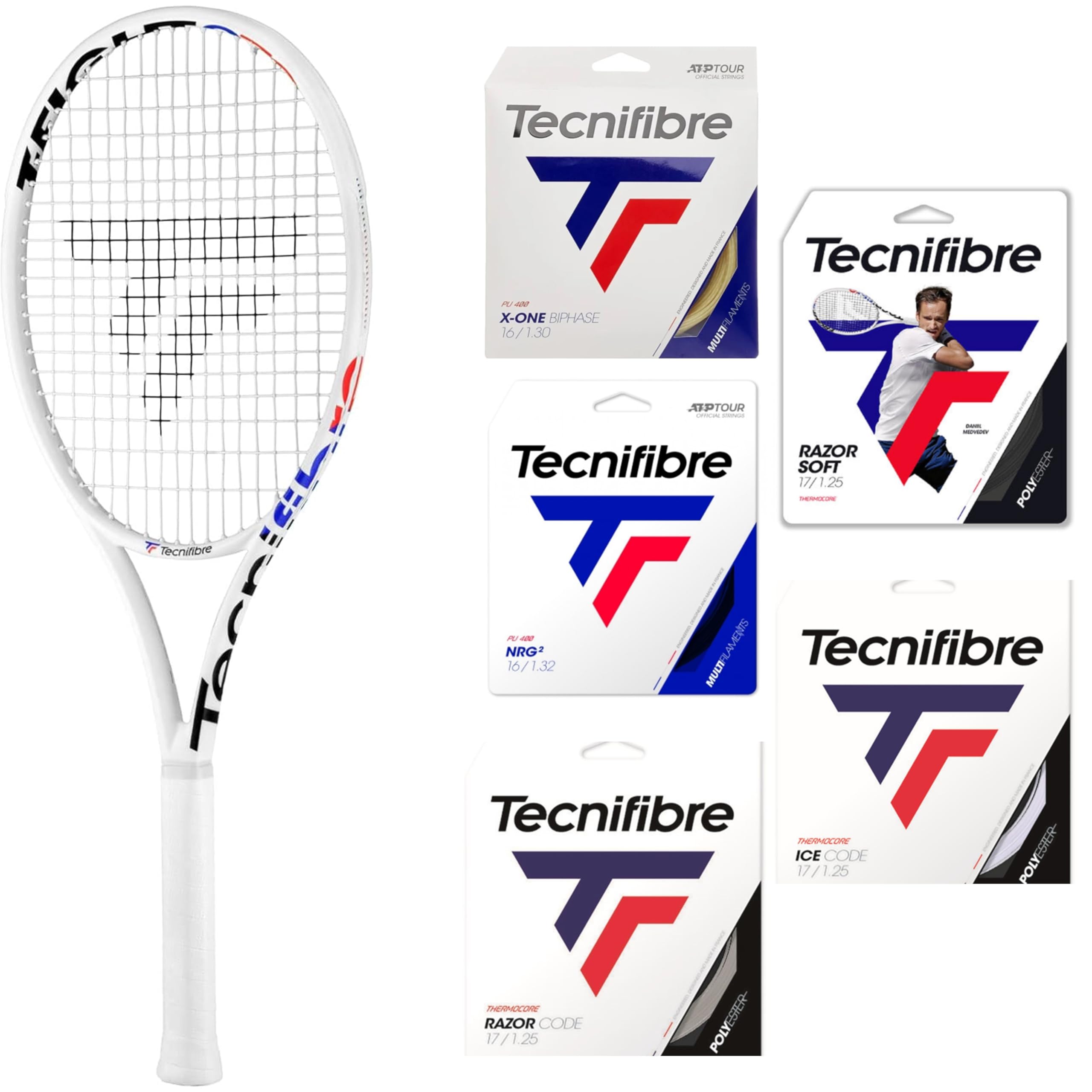 Amazon.com : Tecnifibre TFight ISO 270 Tennis Racquet Strung