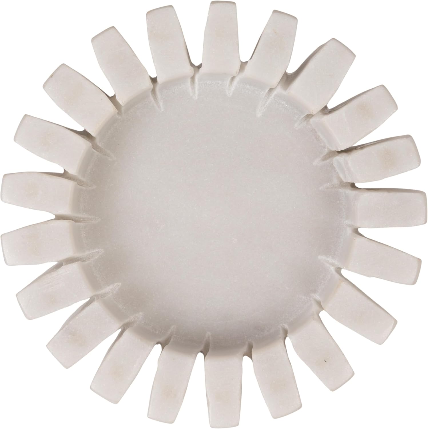 Bloomingville Marble Candleholder, White