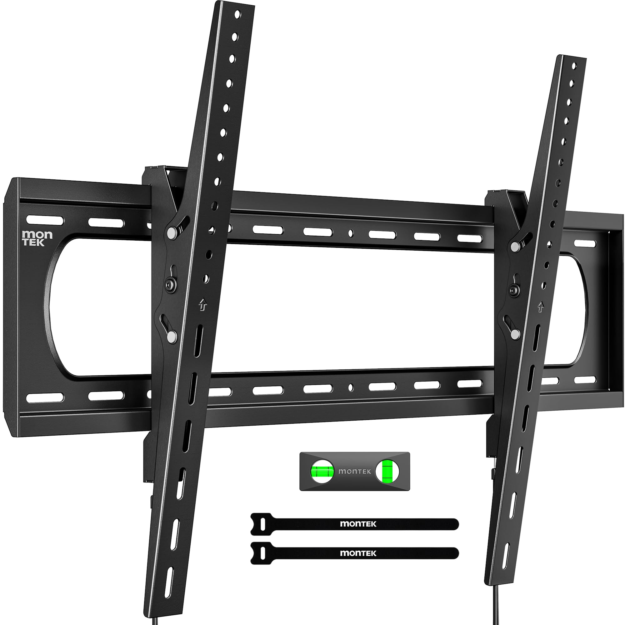 monTEK Heavy Duty Tilting TV Wall Mount TM1007W-LT