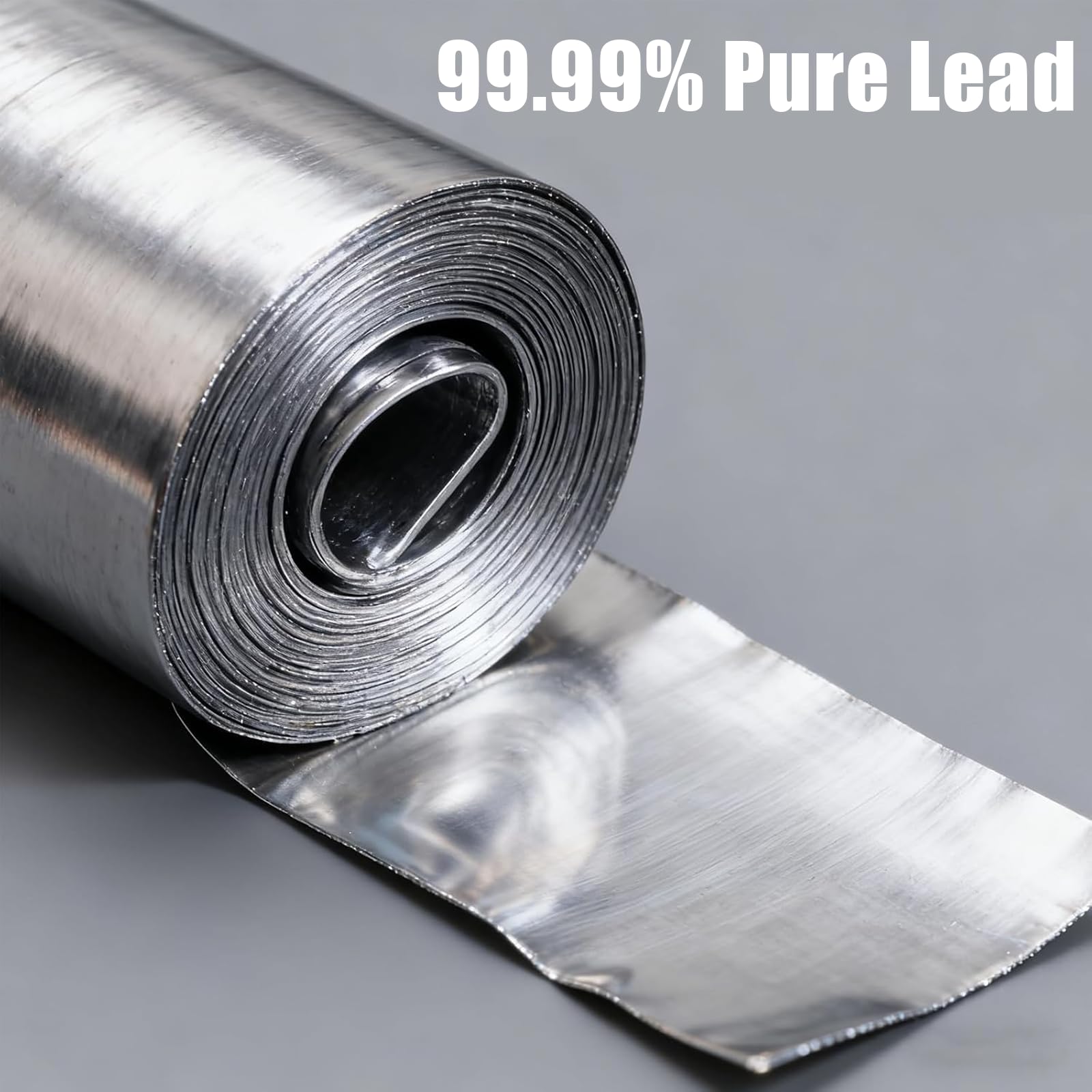 Lastre di piombo ad alta purezza, spessore 2-5 mm, Pb 99,999%, adatte per il fai da te, l'artigianato, l'industria e altro (3.0 * 100 * 200mm)