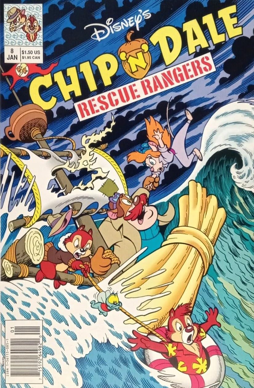 Chip ‘n' Dale Rescue Rangers (Disney's) #8 (Newsstand) Disney | Comic Book All Ages