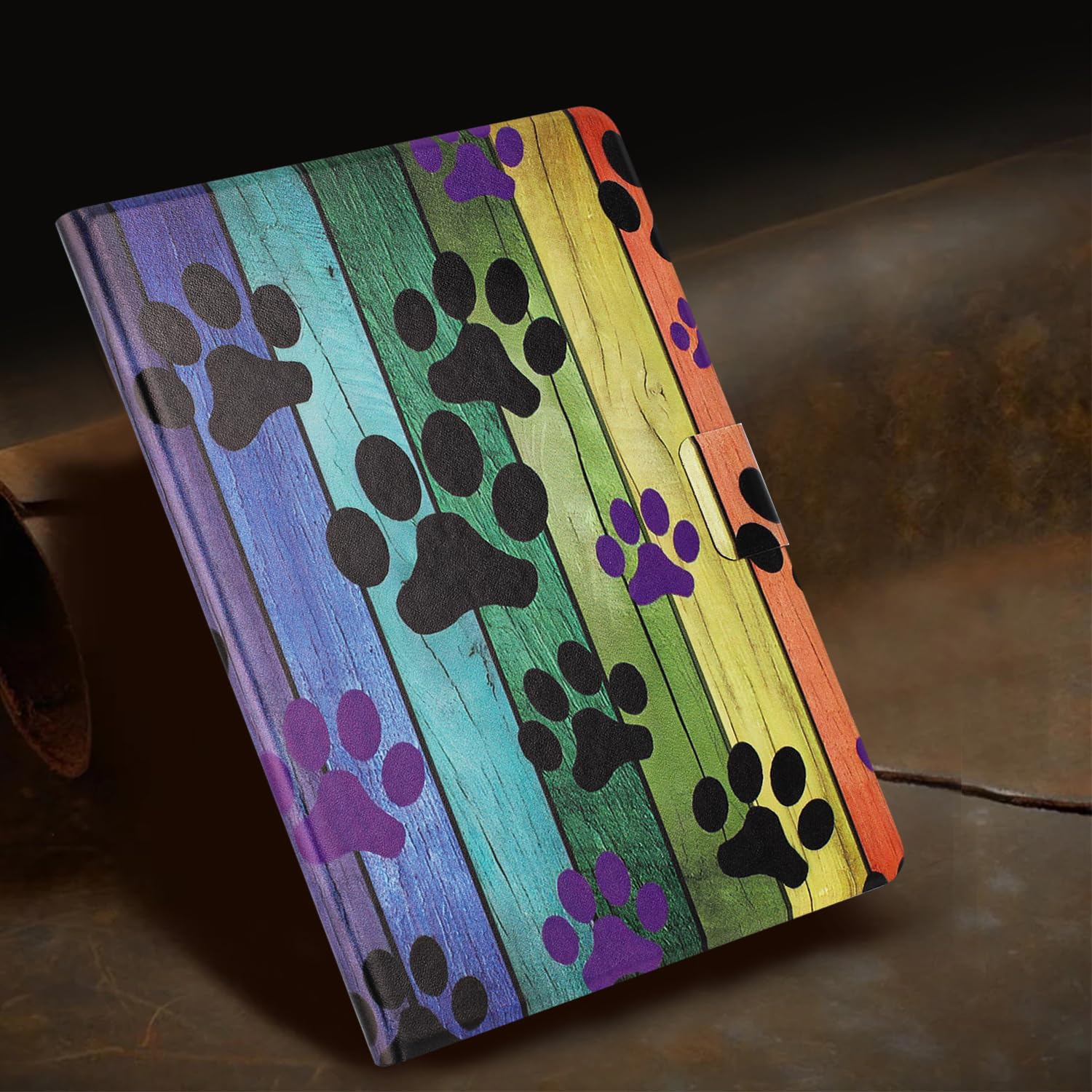 Funda para Lenovo Tab M11 11 Pulgadas PU Material Funda Tab M11/TB-330/331 con Ranuras para Tarjetas TPU Fundas con Cierre Magnético, Garras de Gato — view 6