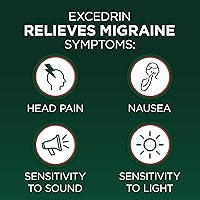Vista 3 de Excedrin Comprimidos para aliviar la migraña para aliviar los síntomas de la migraña - 200