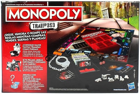 Monopoly Tramposo Multicoloured (Hasbro e1871105)