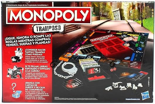 Monopoly Tramposo Multicoloured (Hasbro e1871105)