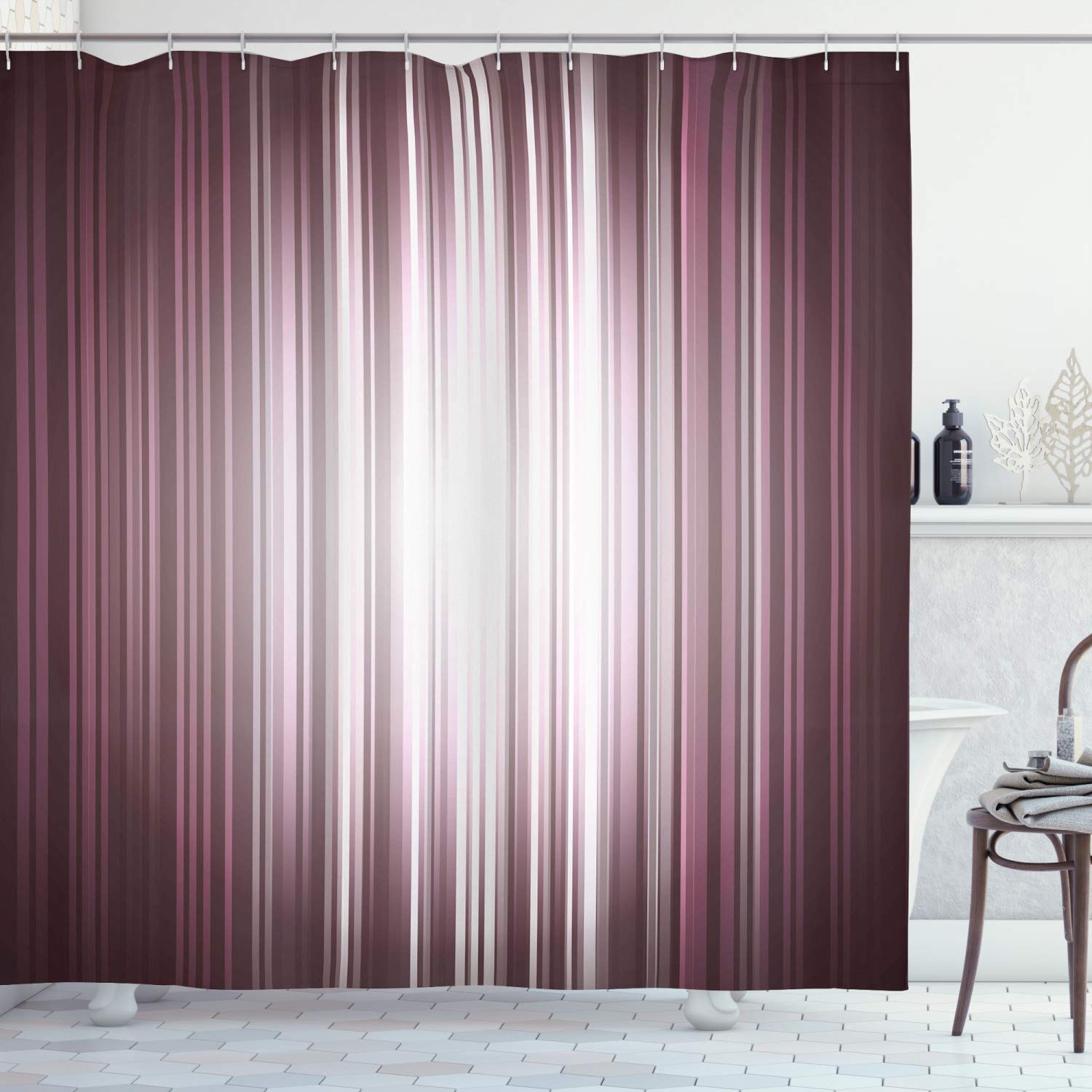 Mauve Shower Curtains Curtains & Drapes