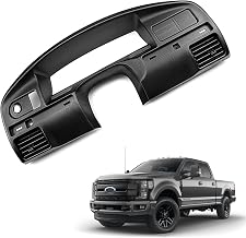 Instrument Dash Cluster Bezel Diesel Dash Panel Trim Compatible with 1994-1997 Ford F250 F350 F Series Super Duty Replace F4TZ-15044D70-A