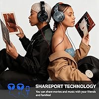 Vista 6 de OneOdio Hi-Res Auriculares de sobreoído para monitorización y mezcla en estudio, aislamiento de sonido, almohadillas de piel de proteína, unidad