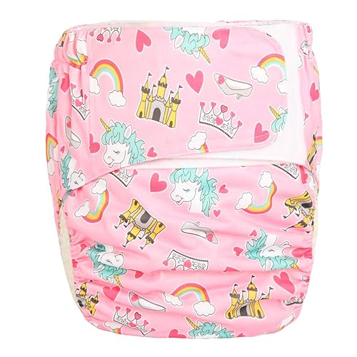 Teen Adult Cloth Diaper Nappy Reusable Washable for Disability Incontinence,