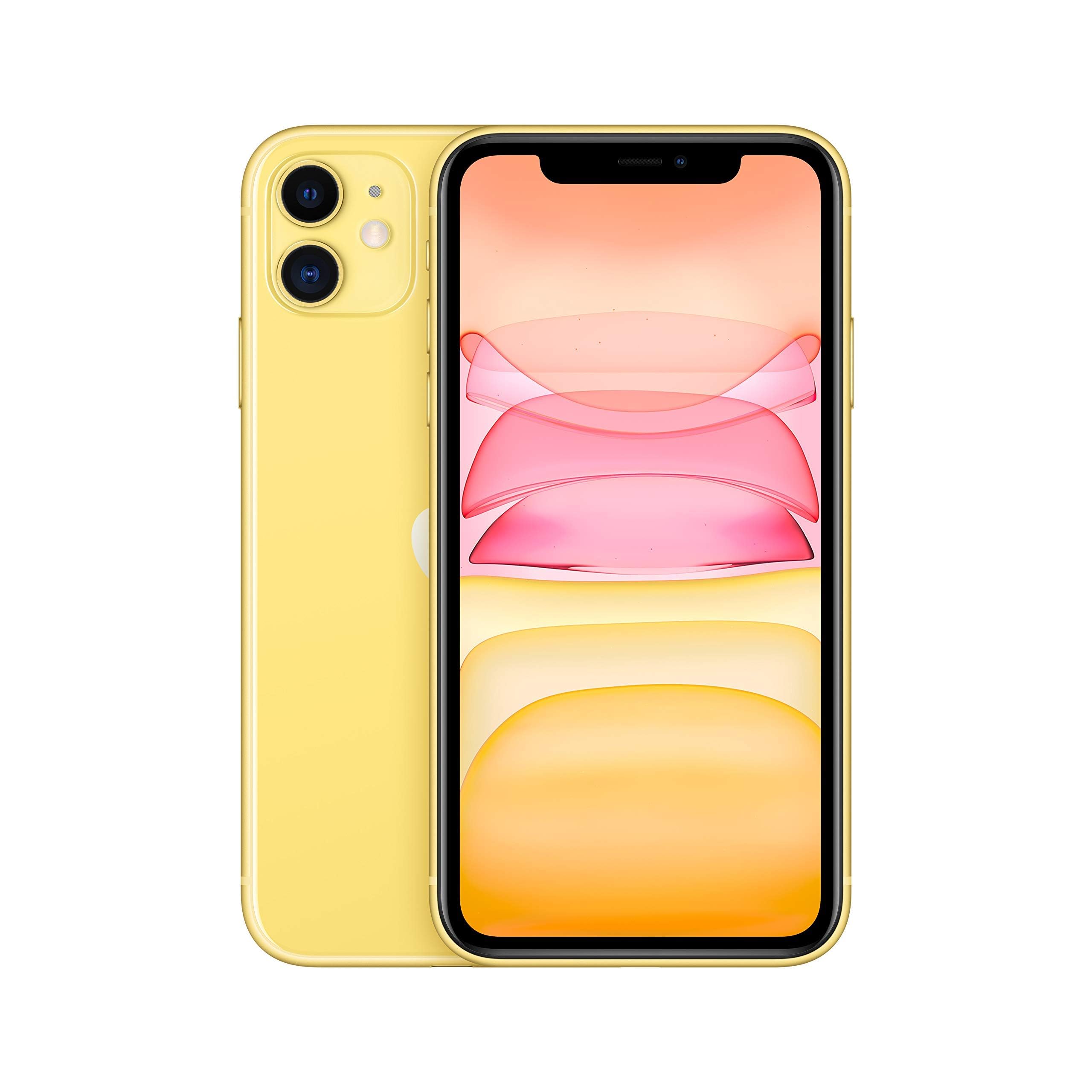 Apple iPhone 11, 256GB, Yellow (Renewed): Amazon.co.uk
