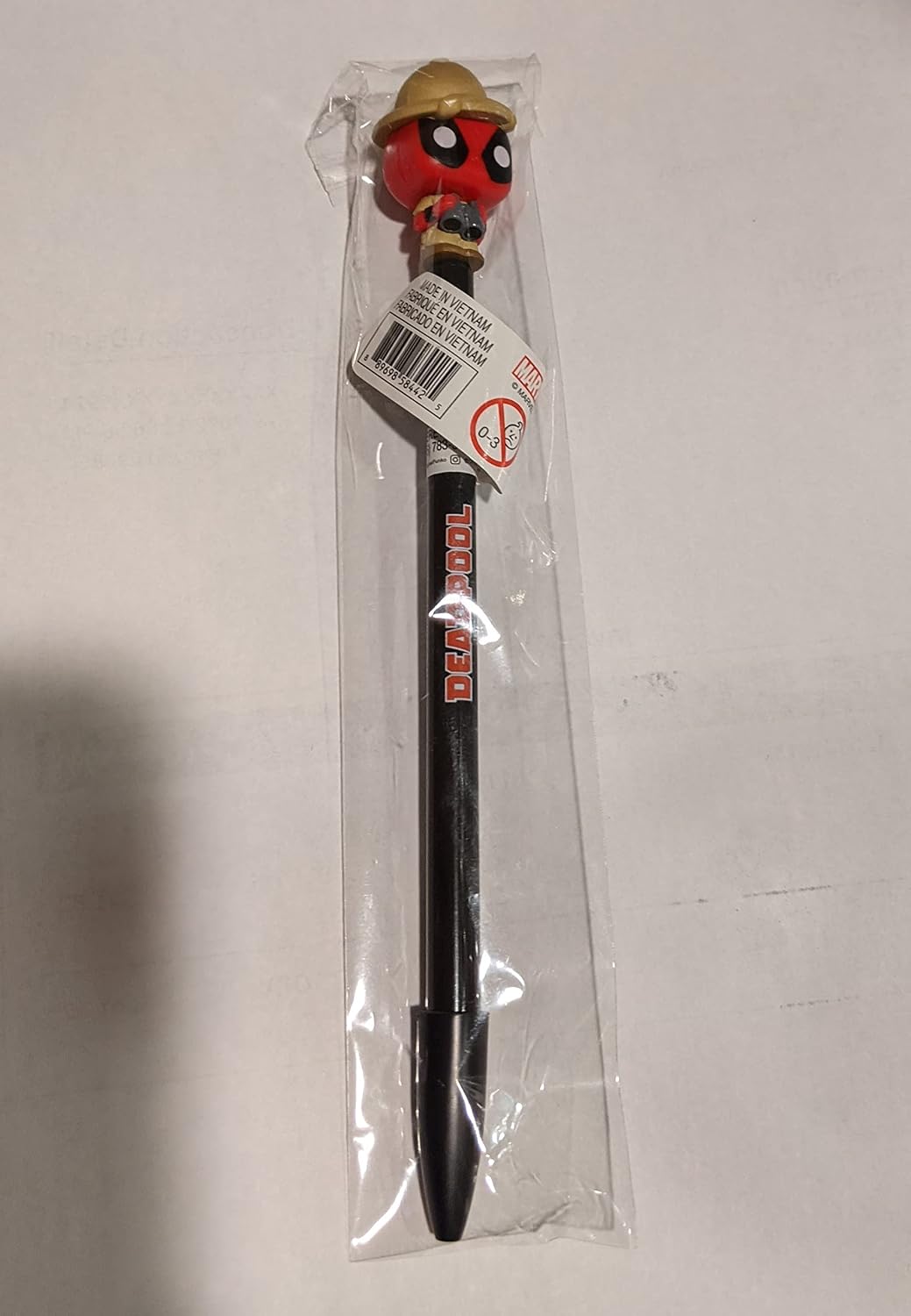 Funko Pop! Pen - Safari Deadpool Topper, Green, Brown, Beige - Image 3