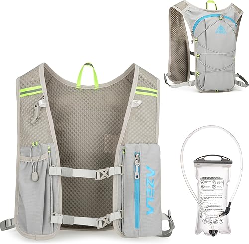 Miniatura 15 de Azarxis Botellas de Agua para Correr Flask Sin BPA A Prueba de Fugas Paquetes de Chaleco de Hidratación Cinturón de Cintura de Repuesto para #1 8.5