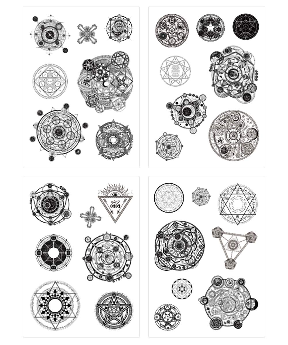 Lirener 4 Sheets Decorative Planner Stickers Cute Fresh Fruit Flower Leaves Plants Stickers Scrapbook Stickers for DIY Diary, Album, Bullet Journals, Gift Box, Card