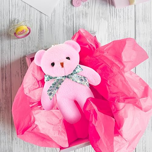 Miniatura 6 de Wettarn Juego de 50 juegos de osos pequeños para baby shower, osos de peluche pequeños a granel de 4.72 pulgadas, mini animales de peluche pequeños