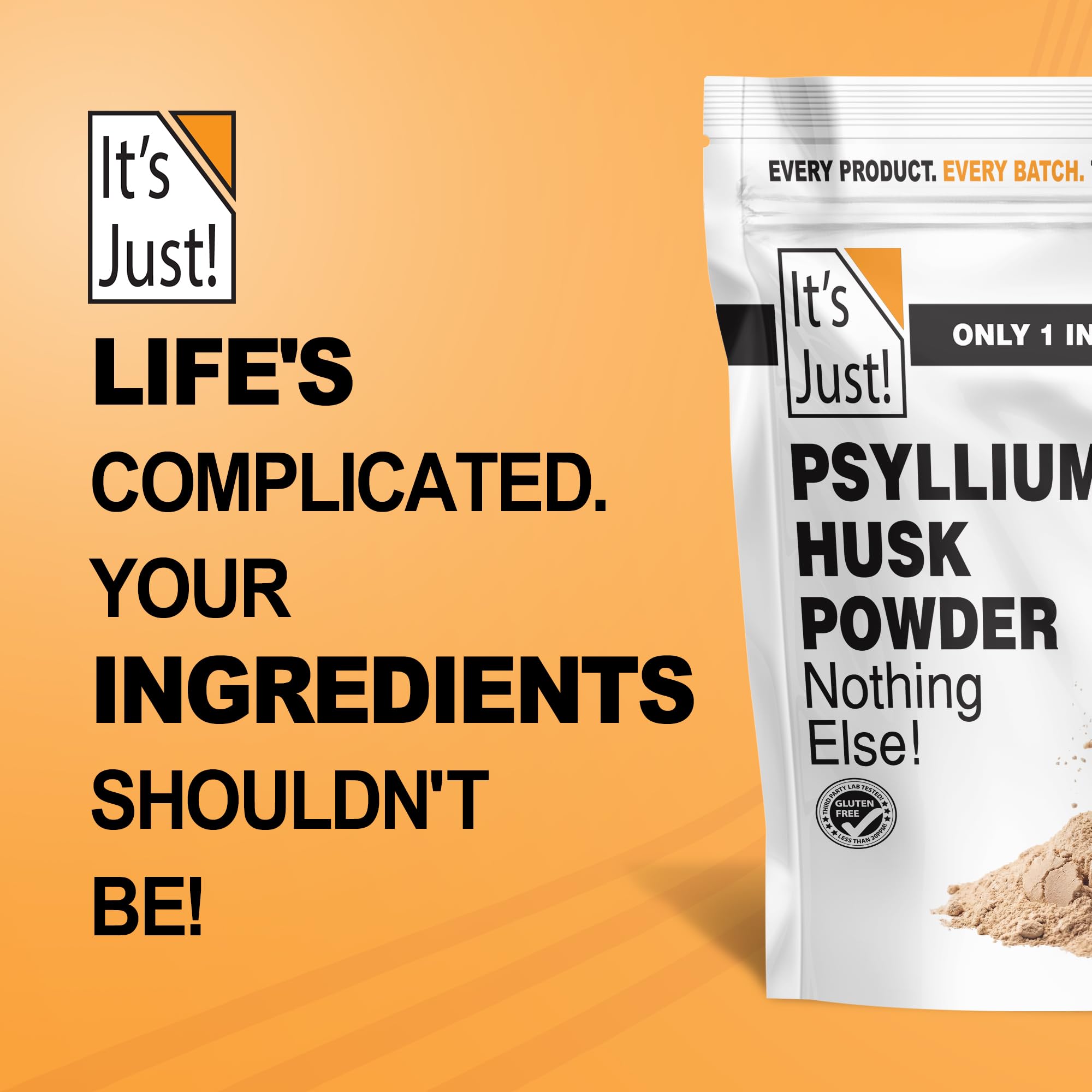 It's Just! - Psyllium Husk Powder, Unflavored, 10oz — Amazon image 8