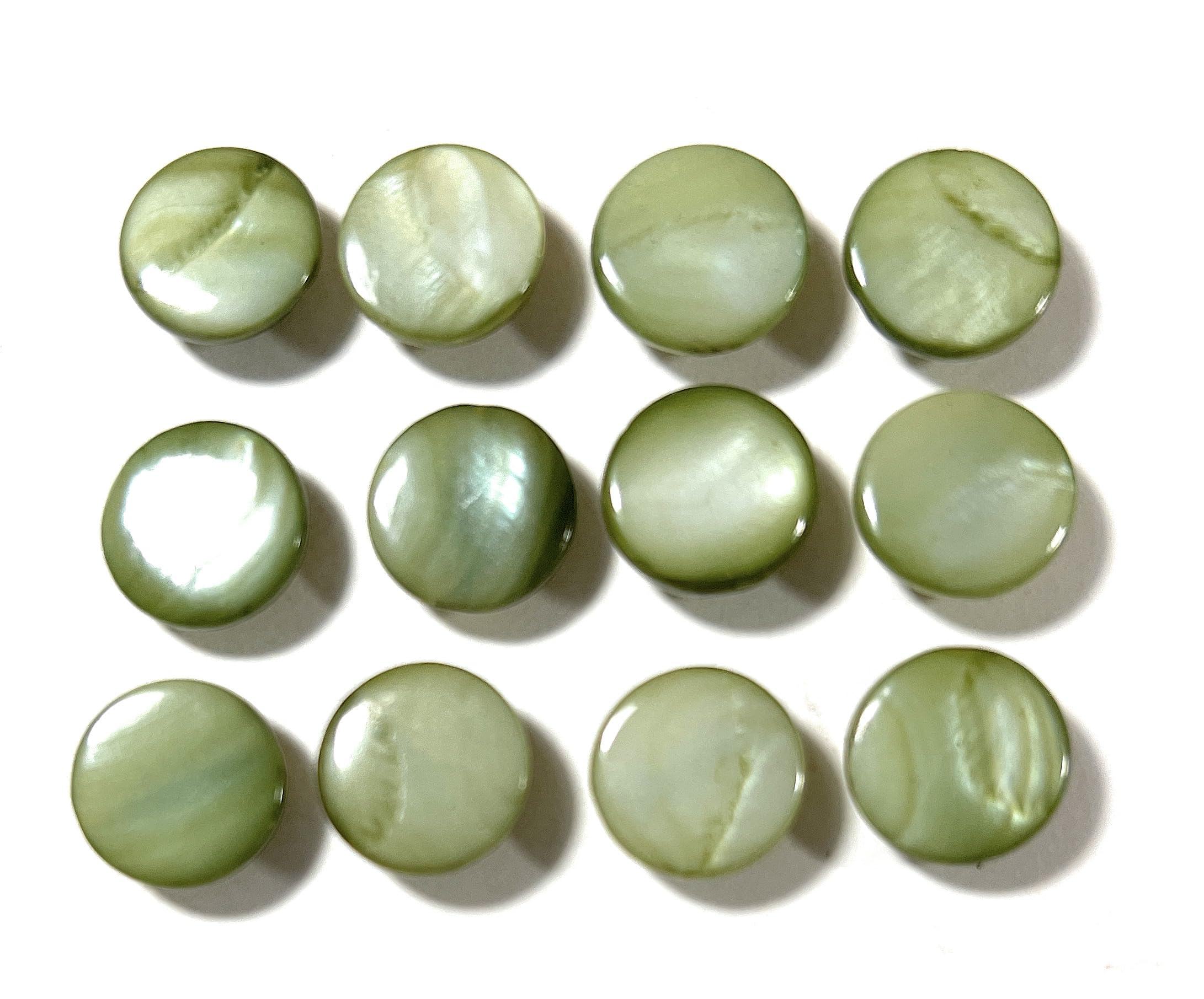 Amazon.com: 12 Mother of Pearl Buttons 3/8''- 11mm- Shell